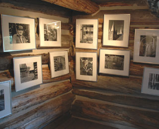 A display of photographs