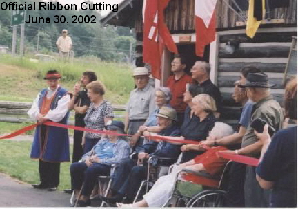 Official Ribbon Cutting 
June 30, 2002